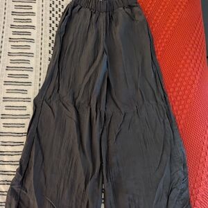 Forever 21 Navy-Charcoal Wide-Leg Pants